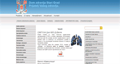 Desktop Screenshot of dzstarigrad.org